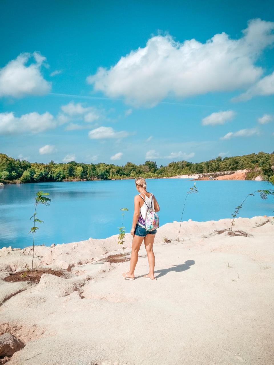 Beanbag Bintan Backpacker Pansiyon Kangkakawal Dış mekan fotoğraf