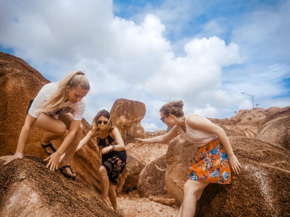 Beanbag Bintan Backpacker Pansiyon Kangkakawal Dış mekan fotoğraf
