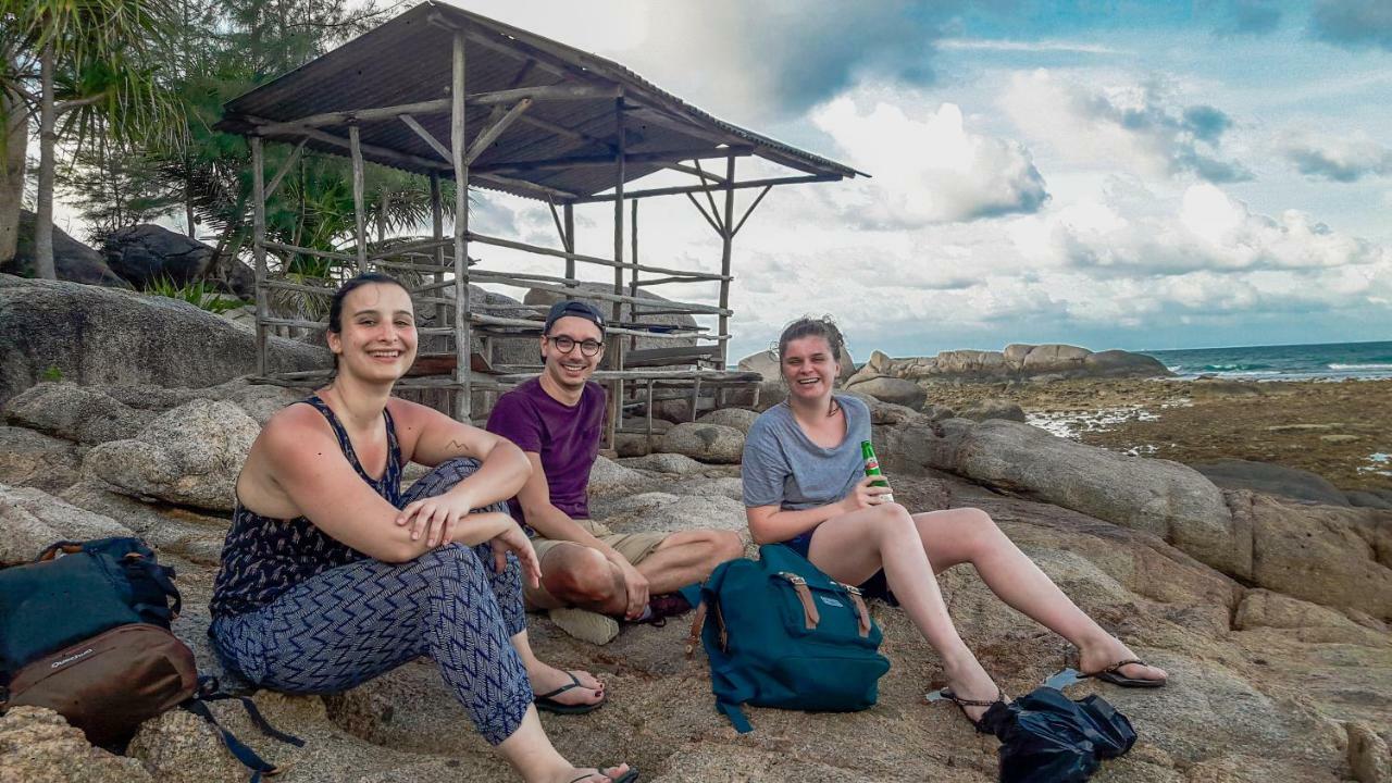 Beanbag Bintan Backpacker Pansiyon Kangkakawal Dış mekan fotoğraf