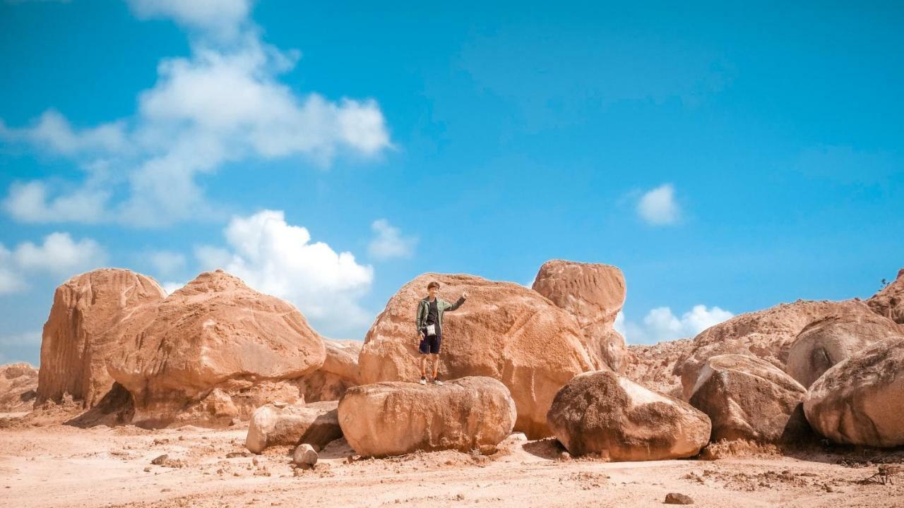 Beanbag Bintan Backpacker Pansiyon Kangkakawal Dış mekan fotoğraf